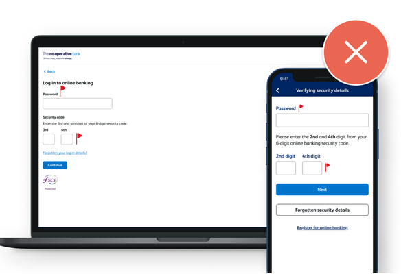 Co-operative Bank online banking and mobile app